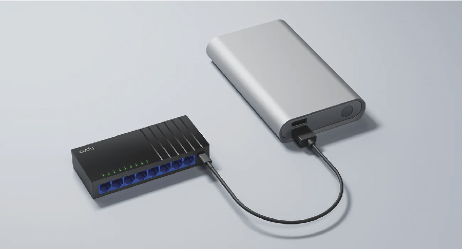 A Moving Network Hub